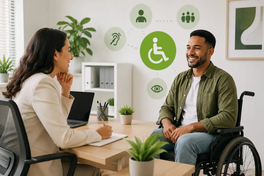 Entrevista inclusiva — contratação de Pessoa com Deficiência